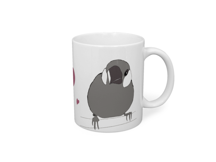 マグカップ - 直径 8 cm / 高さ 9.5 cm(白)