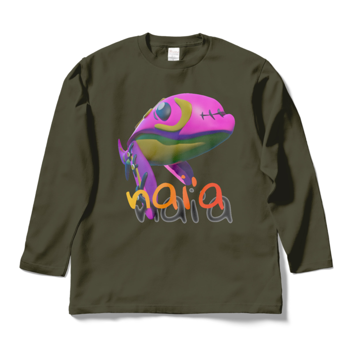 ロングスリーブTシャツ - L - アーミーグリーン