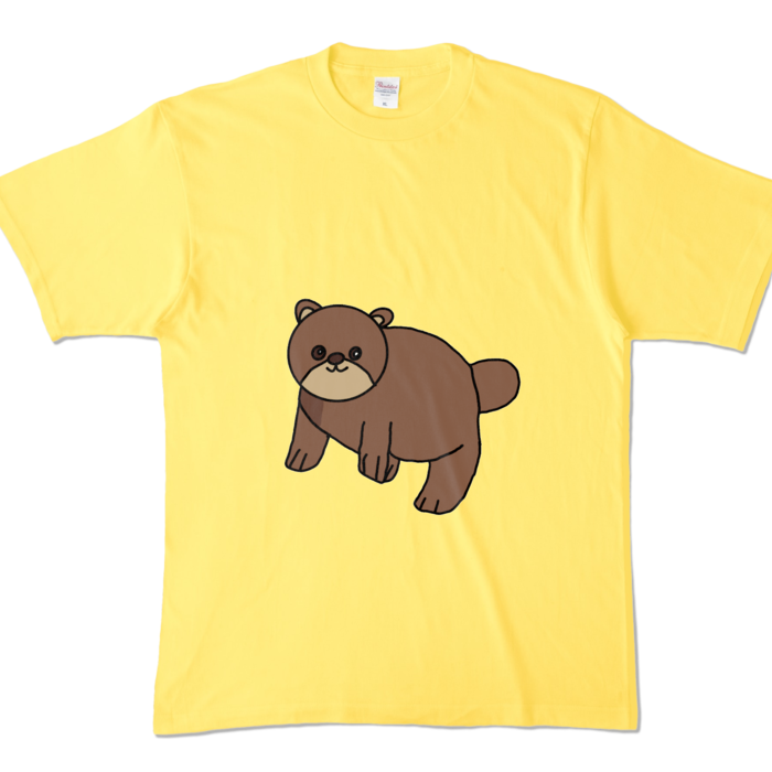 カラーTシャツ - XL - イエロー (濃色)