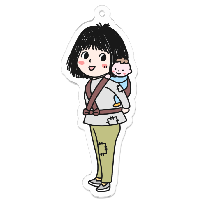 アクリルキーホルダー - 70 x 70 (mm)