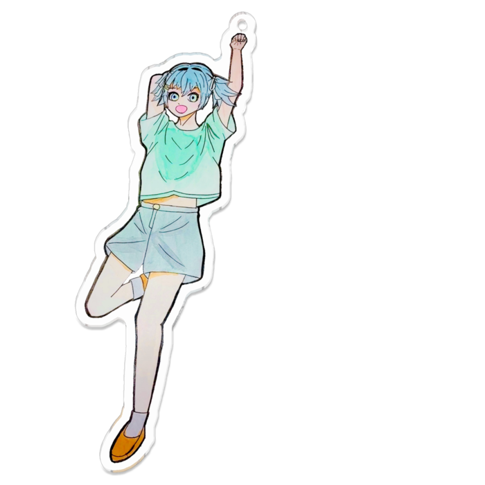 アクリルキーホルダーL