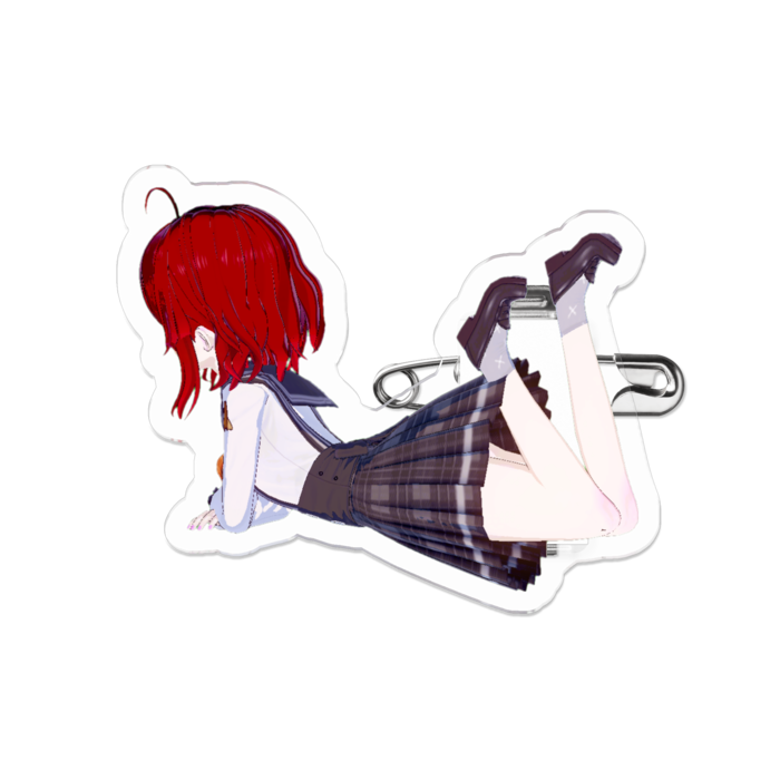 アクリルバッジ - 50 x 50 (mm)