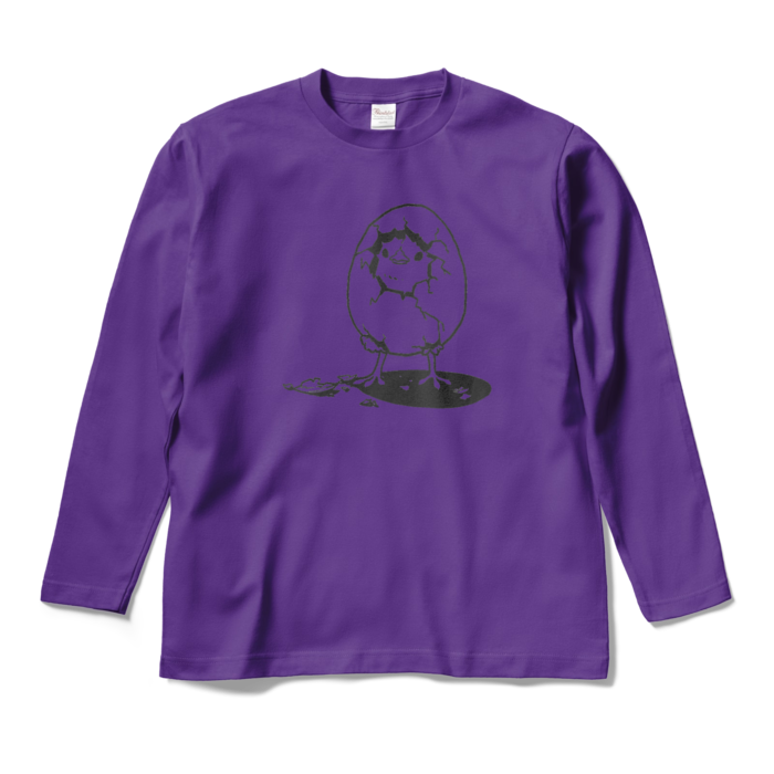 ロングスリーブTシャツ - M - パープル