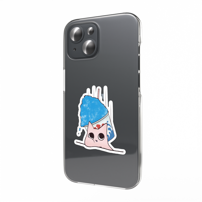 スマホステッカー - W55 × H91mm 以内 ブルーハワイ
