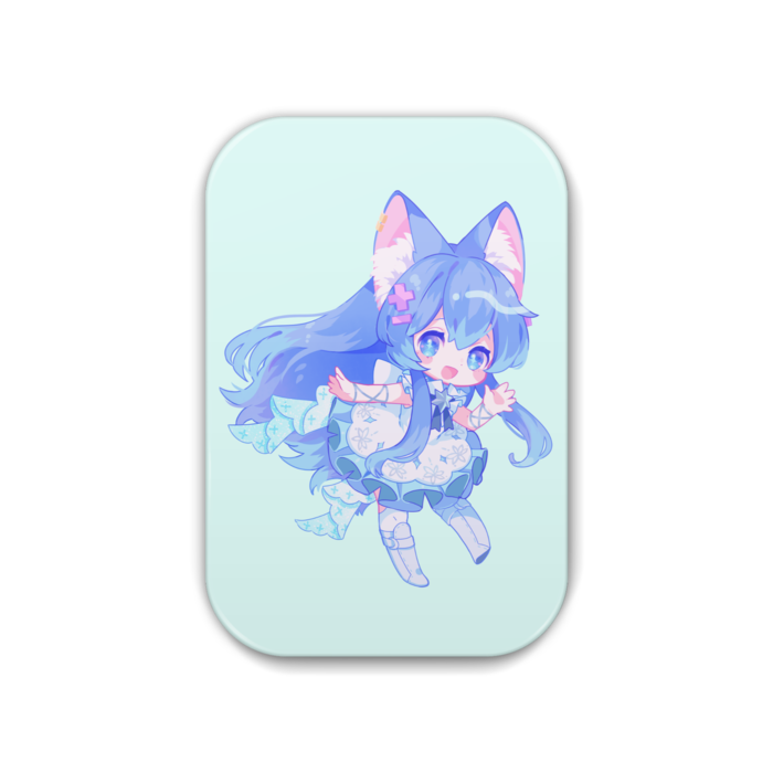 TypeB - Blue - 角丸 51x76mm