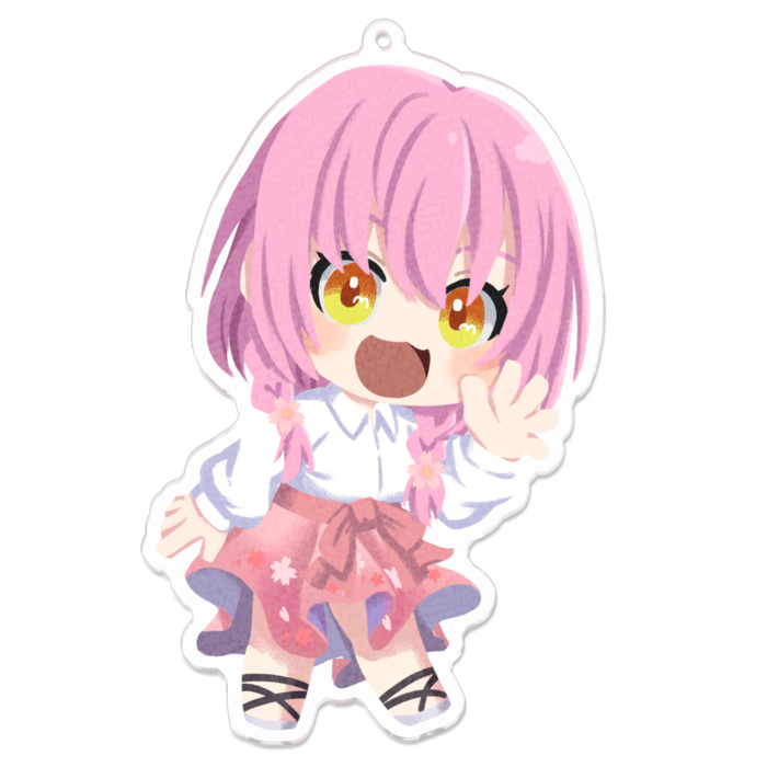 アクリルキーホルダー - 100 x 100 (mm)