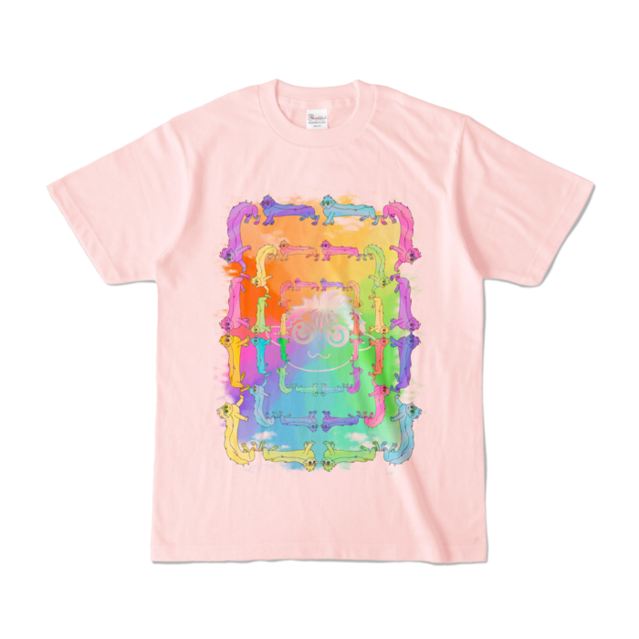 カラーTシャツ - S - ライトピンク (淡色)