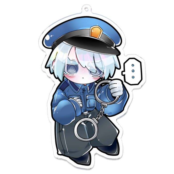 アクリルキーホルダー（コーティング） - 100 x 100 (mm)