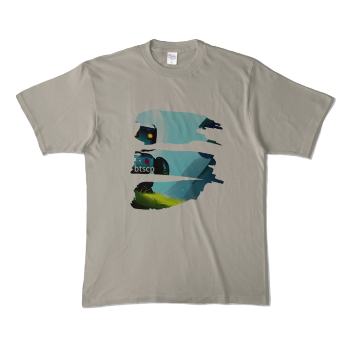 カラーTシャツ - XL - シルバーグレー (淡色)