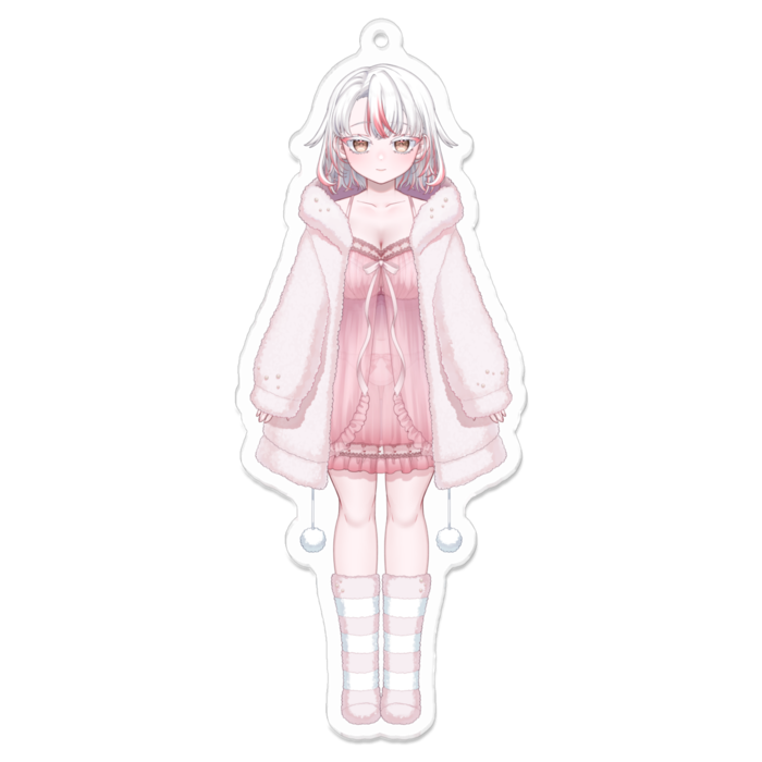 アクリルキーホルダー - 100 x 100 (mm)