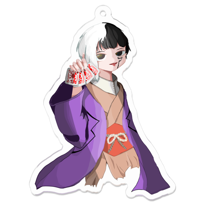 アクリルキーホルダー - 70 x 70 (mm)