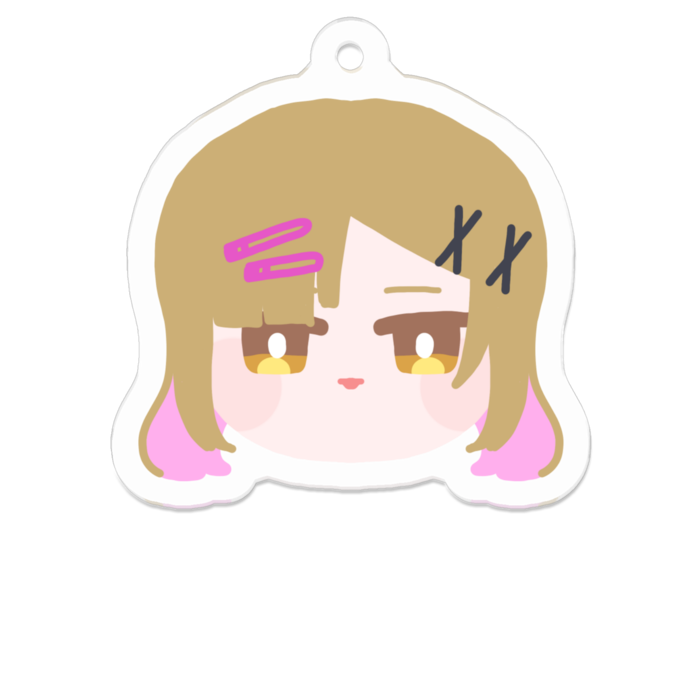アクリルキーホルダー - 50 x 50 (mm)