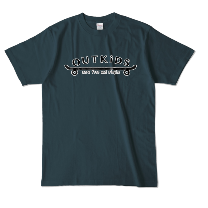 カラーTシャツ - L - デニム (濃色)
