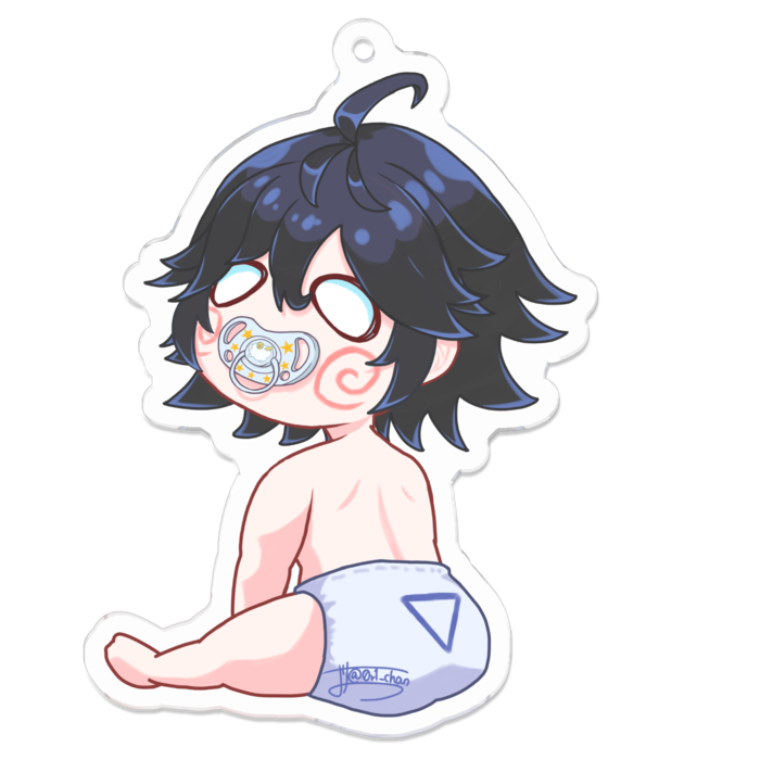 アクリルキーホルダー - 70 x 70 (mm)