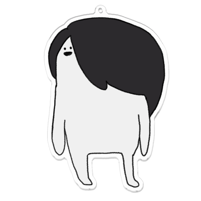アクリルキーホルダー - 100 x 100 (mm)