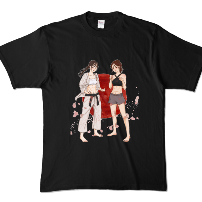 カラーTシャツ - XL - ブラック (濃色)