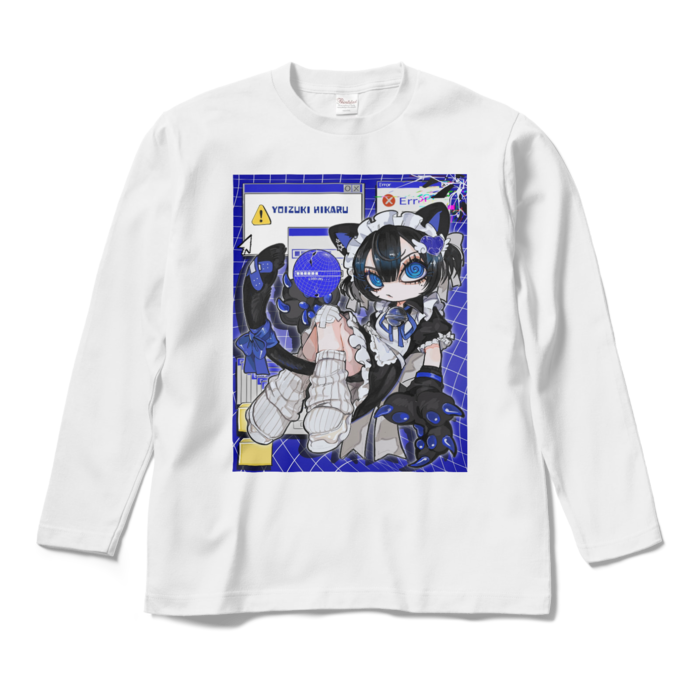  宵月ひかるロンT- M - ホワイト