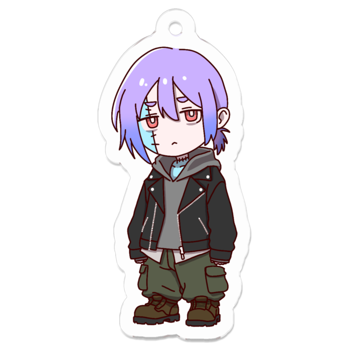 アクリルキーホルダー - 50 x 50 (mm)