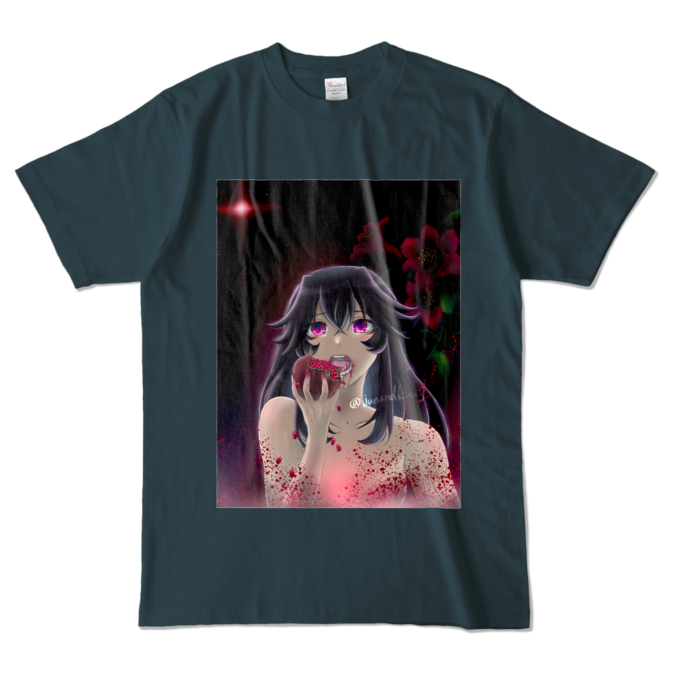 カラーTシャツ - L - デニム (濃色)