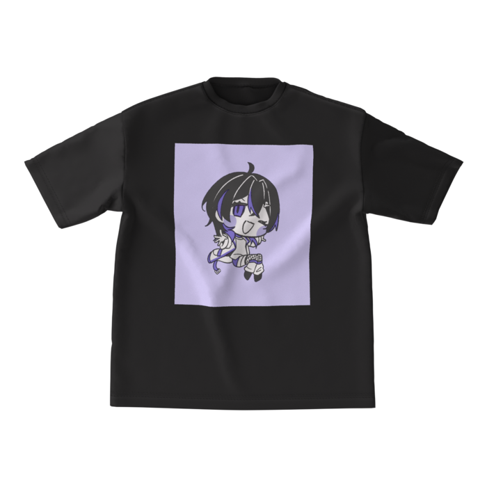 ビッグシルエットTシャツ - M - にっこりたわしちゃん