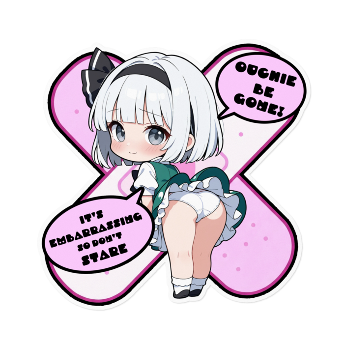 ステッカー - 160 x 160 (mm)