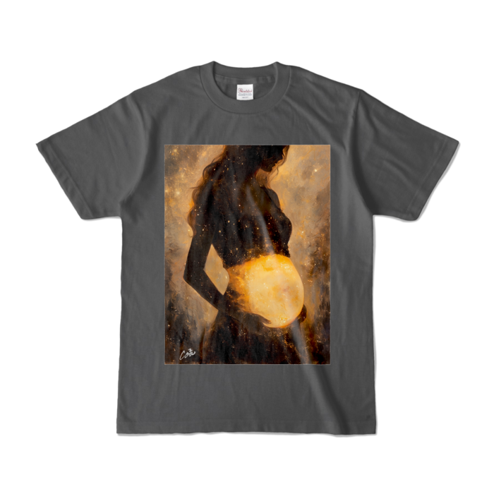 カラーTシャツ - S - チャコール (濃色)