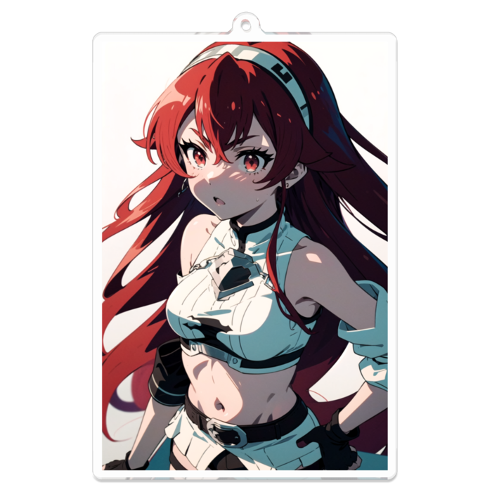 アクリルキーホルダー - 100 x 100 (mm)
