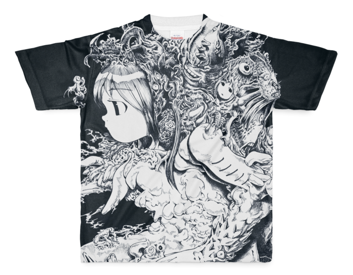 フルグラフィックTシャツ - M - 両面印刷