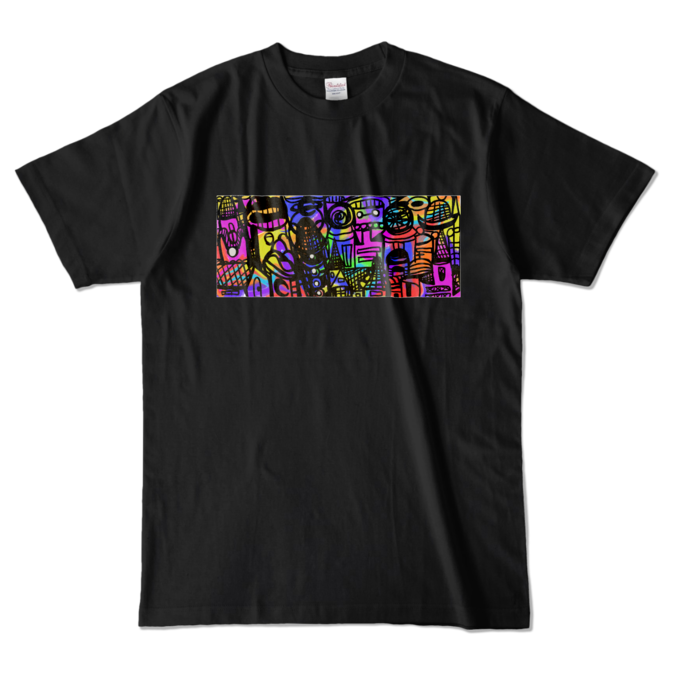 カラーTシャツ - L - ブラック （濃色）