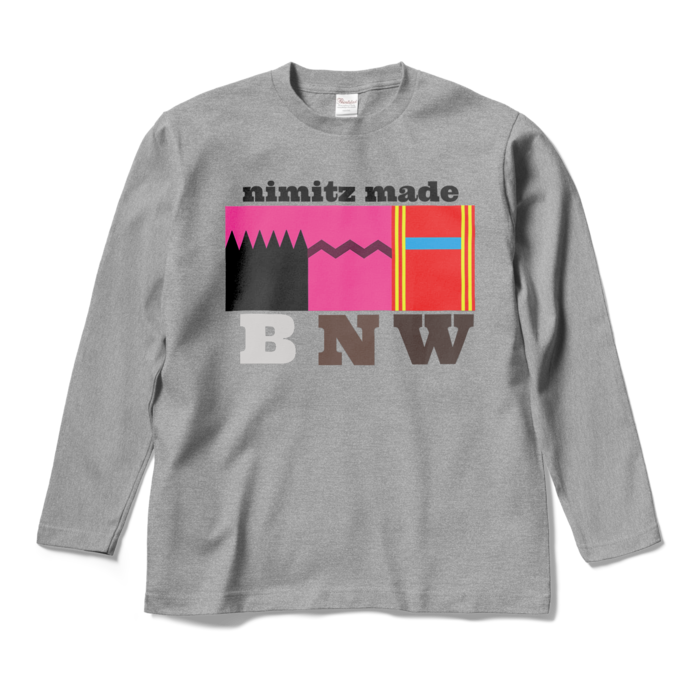 ロングスリーブTシャツ - M - 杢グレー