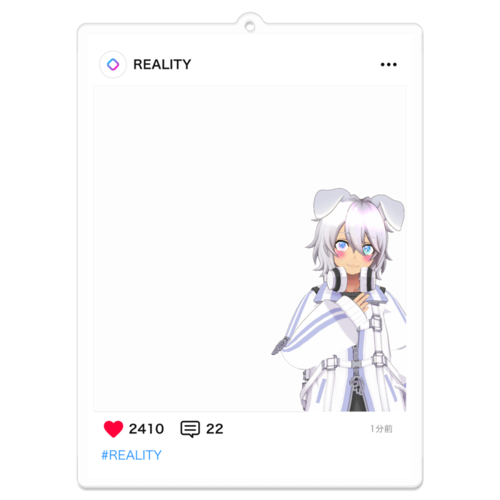 アクリルキーホルダー - 100 x 100 (mm)