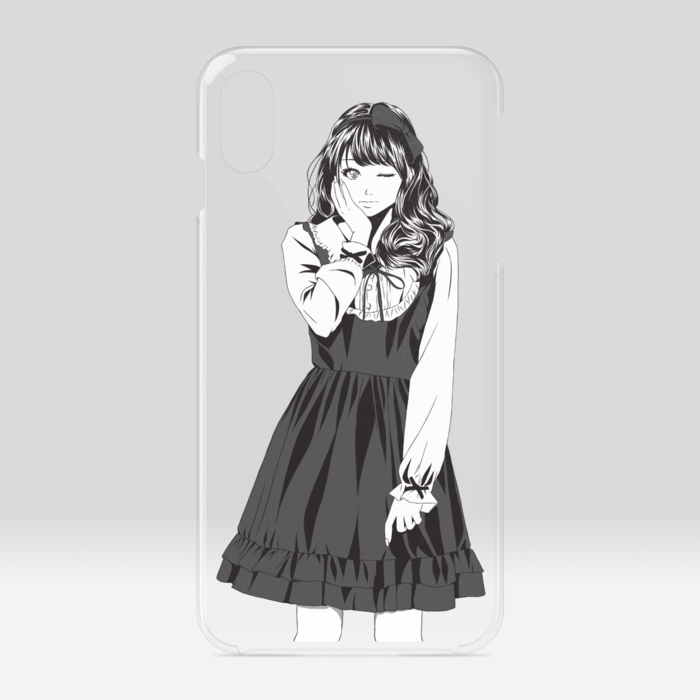 クリアiPhoneケース - iPhone XSMax