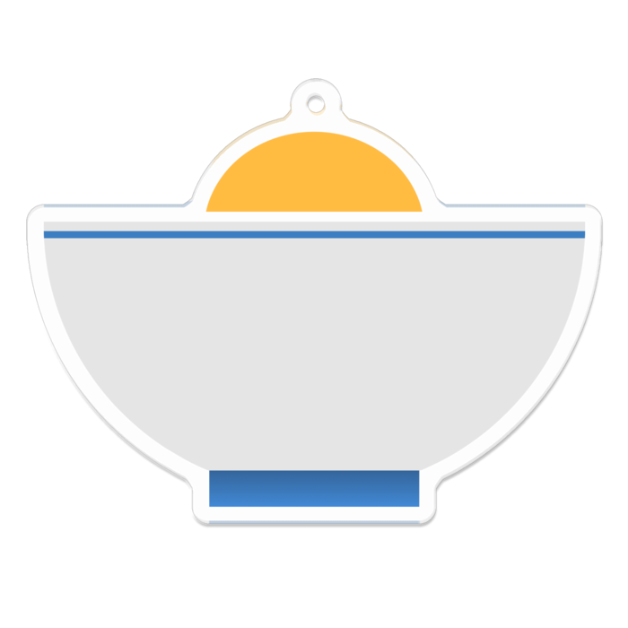 アクリルキーホルダー - 70 x 70 (mm)