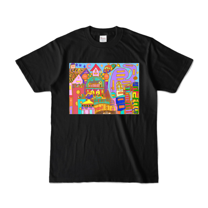 カラーTシャツ - S - ブラック (濃色)