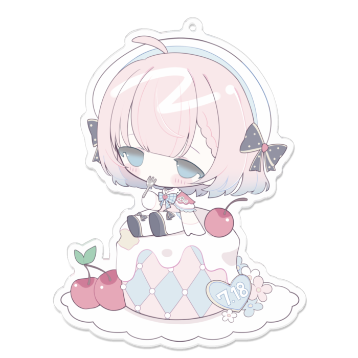 アクリルキーホルダー - 100 x 100 (mm)