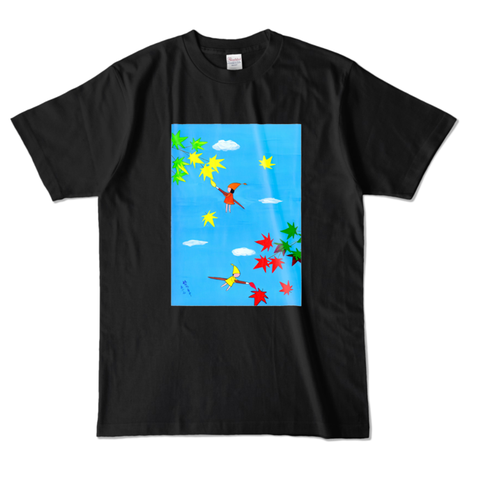 カラーTシャツ - L - ブラック (濃色)