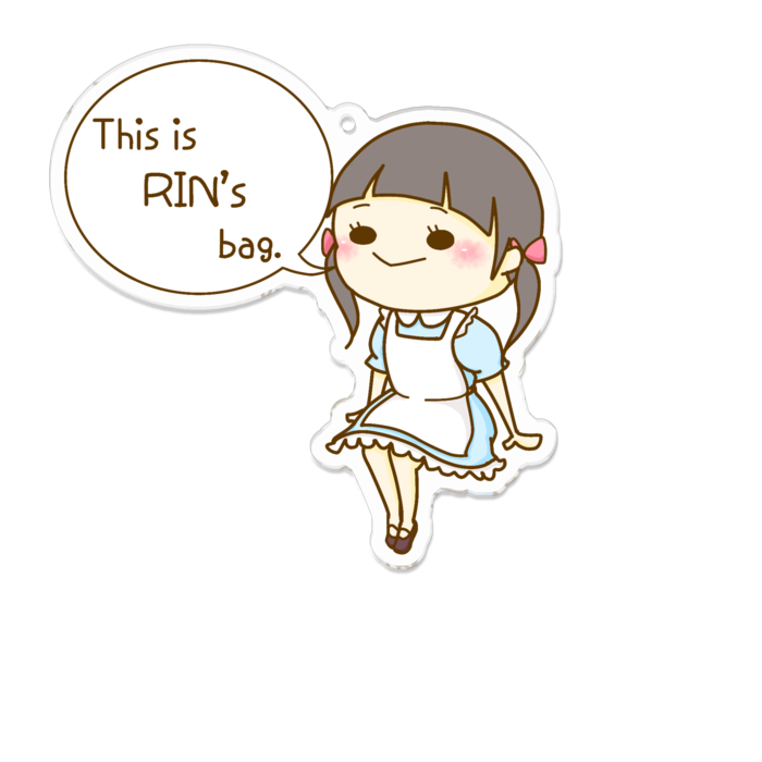 アクリルキーホルダー - 100 x 100 (mm)