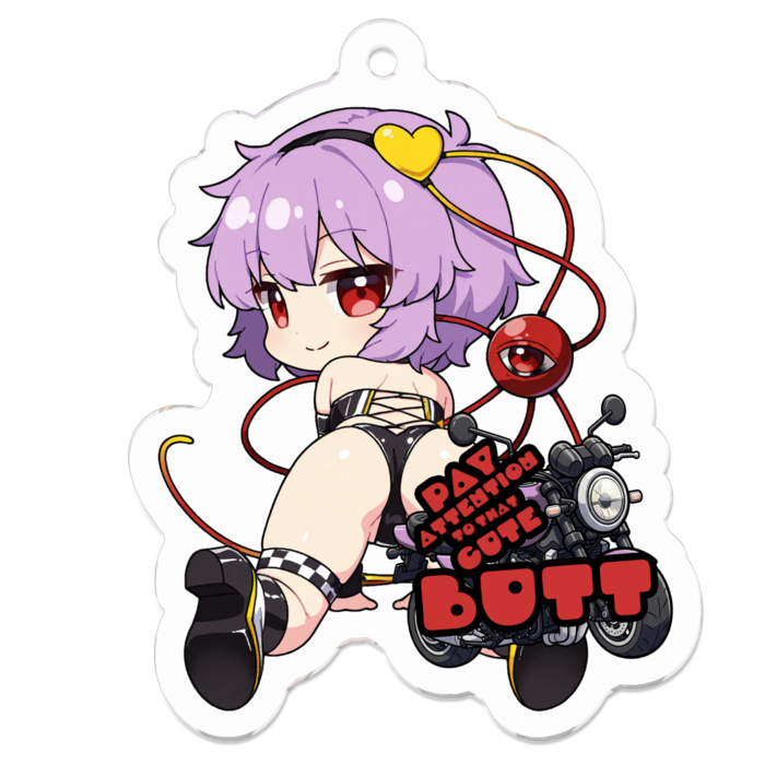 アクリルキーホルダー - 50 x 50 (mm)(1)