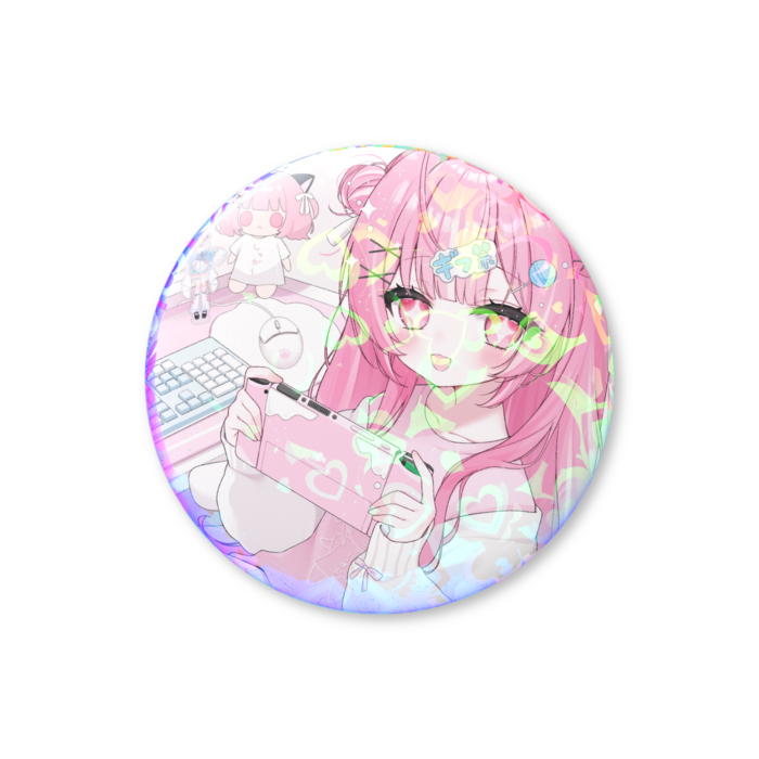ホログラム缶バッジ - 56mm