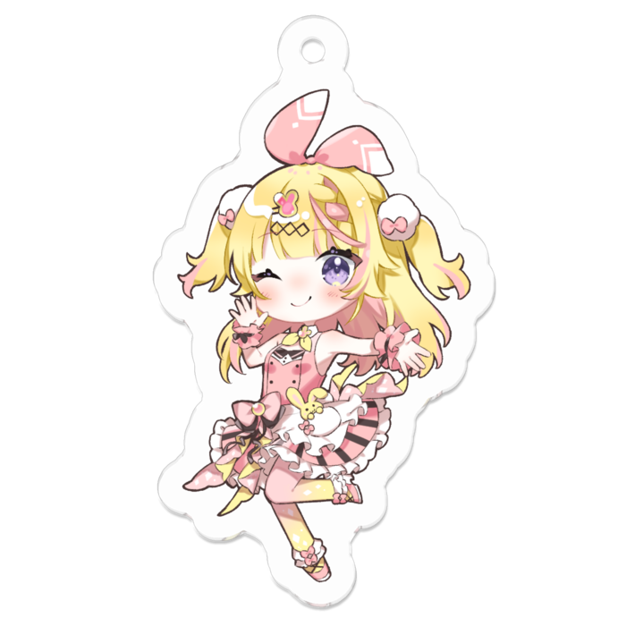 アクリルキーホルダー - 50 x 50 (mm)