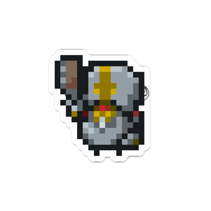 アクリルバッジ - 50 x 50 (mm)