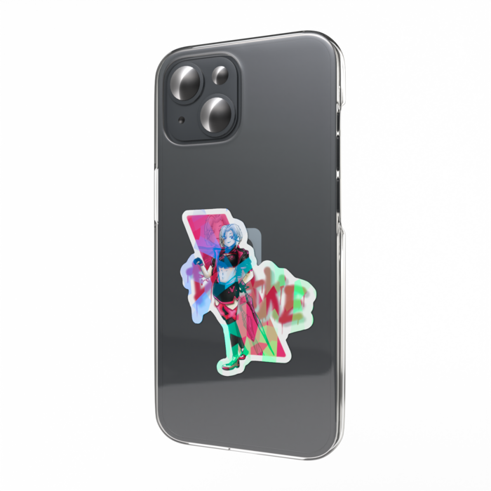 ホログラムスマホステッカー - 縦