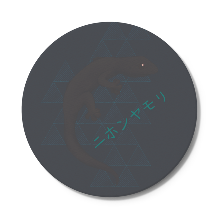 ニホンヤモリ - 円形(1)