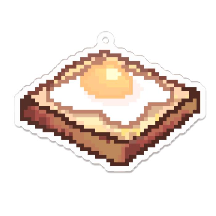 アクリルキーホルダー - 70 x 70 (mm)