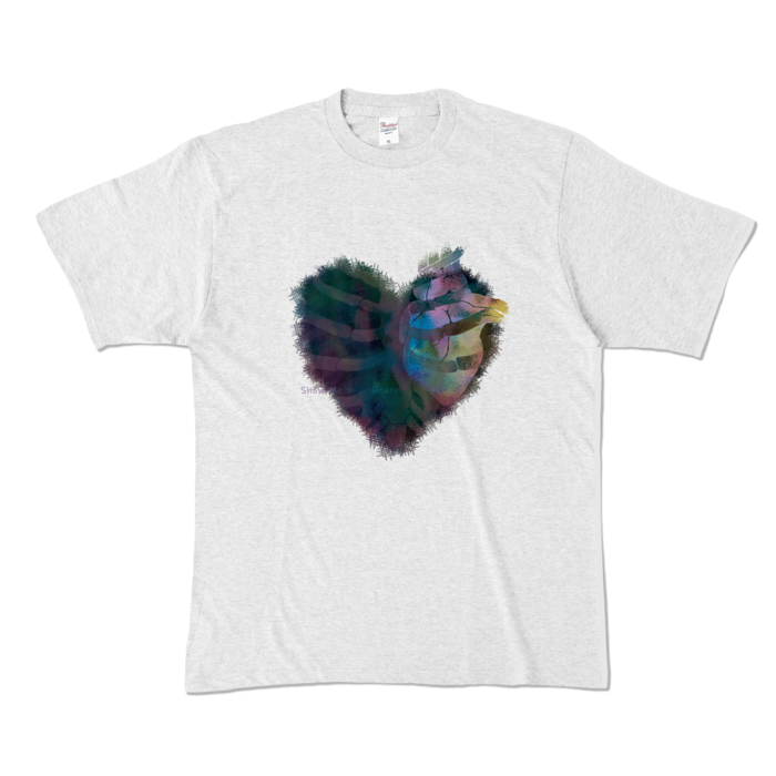 カラーTシャツ - XL - アッシュ (淡色)