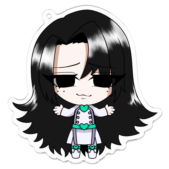 アクリルキーホルダー - 70 x 70 (mm)