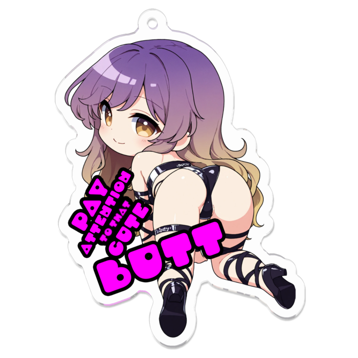 アクリルキーホルダー - 70 x 70 (mm)