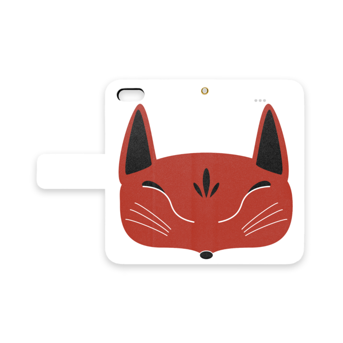 手帳型iPhoneケース - iPhone 5 / 5s / SE - ストラップ穴 あり