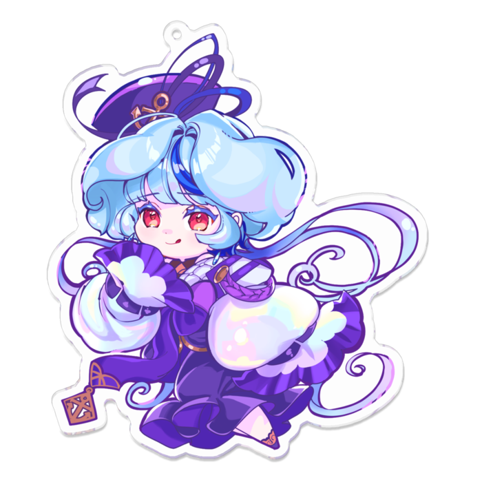 アクリルキーホルダー - 100 x 100 (mm)