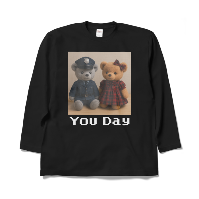 ロングスリーブTシャツ - XL - ブラック